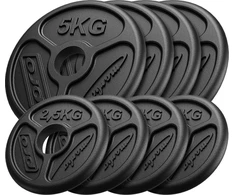 Marbo Sport Ketaus svorių komplektas Marbo, 30kg / 4x5kg + 4x2.5kg