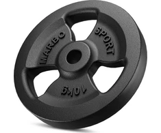 Marbo Sport Ketaus svarmenų komplektas Marbo, 60 kg / 2x20 kg + 2x10 kg