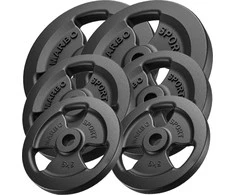 Marbo Sport Ketaus svorių komplektas Marbo, 60kg / 2x15kg + 2x10kg + 2x5 kg
