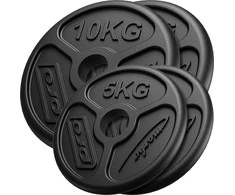 Marbo Sport Ketaus svorių komplektas Marbo, 30kg / 2x10kg + 2x5kg
