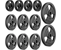 Marbo Sport Ketaus svorių rinkinys 29 kg (2x5kg + 6x2,5kg + 4x1kg) Marbo