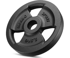 Marbo Sport Marbo ketaus svorio diskų komplektas 29 kg (2x5 kg + 6x2,5kg + 4x1 kg)