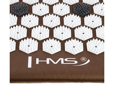 Masažinis akupresūros kilimėlis HMS AKM09, rudas