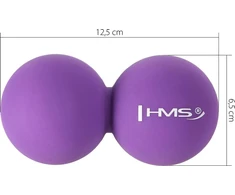 Masažinis kamuoliukas HMS BLC01, violetinis