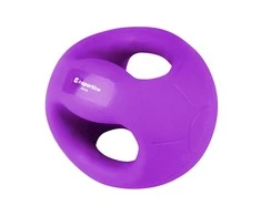 Medicininis kamuolys su rankenomis inSPORTline GrabMe 3kg