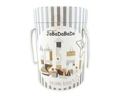 Medinės kaladėlės JaBaDaBaDo, sidabrinės