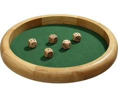 Medinis kauliukų padėklas Philos, 40cm