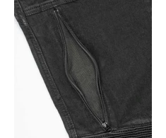 Men's Motorcycle Jeans Ayrton 505 Juodas