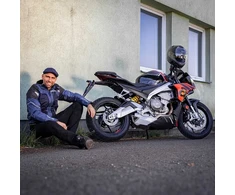 Vyriška vasarinė motociklininko striukė BOS Hobart