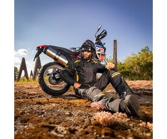 Vyriška vasarinė motociklininko striukė W-TEC Tosheck