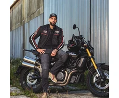 Vyriškas motociklininko švarkas W-TEC Jawo