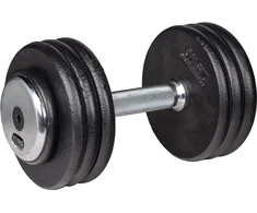 Metalinis hantelis inSPORTline PROfist 17,5kg