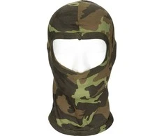 Kepurė MFH Balaklava su 1 skyle plona M 95 CZ camo 100 % medvilnė