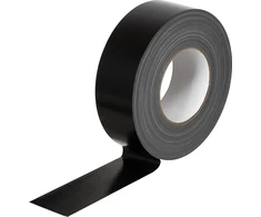 MFH BW medžiaginė juosta apie 5 cm x 50 m, juoda