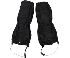 MFH Gaiters juodas with zip steel wire