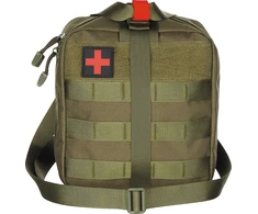 MFH Pirmosios pagalbos dėklas didelis "MOLLE" OD žalias