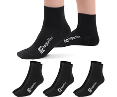 Mid-Length Bamboo Socks inSPORTline Silvatic Mid AG+ Antibacterial – 3 Pairs