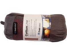 Miegmaišio įdėklas Trekmates Hotelier Cotton, 205x75 cm