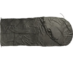 Miegmaišio įklotas Origin Outdoors Hoody Silk pusiau stačiakampis antracito