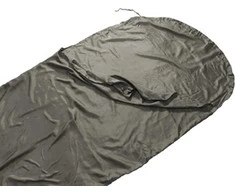 Miegmaišio įklotas Origin Outdoors Hoody Silk pusiau stačiakampis antracito