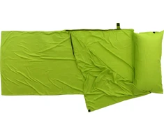 Miegmaišio įdėklas Origin Outdoors Microfiber, stačiakampis, žalias