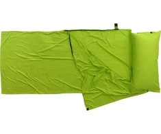 Miegmaišio įklotas Origin Outdoors Microfiber Rectangular, žalias