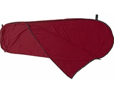 Miegmaišio įdėklas Origin Outdoors Microfleece, mumijos formos, bordo