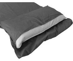 Miegmaišio įdėklas Origin Outdoors Poly-Cotton, stačiakampis, antracito