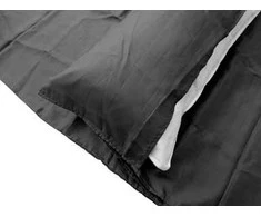 Miegmaišio įdėklas Origin Outdoors Ripstop Silk, stačiakampis, tamsiai pilkas