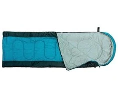 Miegmaišis Origin Outdoors Summer Rectangular, mėlynas-pilkas