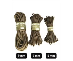 Mil-Tec kojoto virvė 5 mm (15 m) komandoso virvė