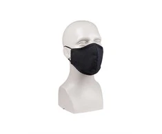 Mil-Tec Juodas MOUTH/NOSE COVER R/S WIDE-SHAPE