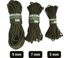 Mil-Tec OD 5MM (15M) COMMANDO ROPE