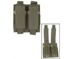 Mil-Tec OD DOUBLE PISTOLE MAGAZINE POUCHE