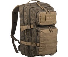 Kuprinė Mil-tec Assault LG, Žalias/Coyote 36 L