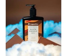 Mineral Massage Oil inSPORTline Chocolate 500 ml