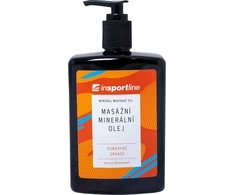 Mineral Massage Oil inSPORTline Oranžinis 500 ml