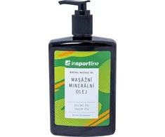 Mineral Massage Oil inSPORTline Žalias Tea 500 ml
