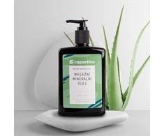Mineralinis masažo aliejus inSPORTline Aloe Vera 500 ml