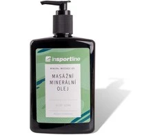Mineralinis masažo aliejus inSPORTline Aloe Vera 500 ml