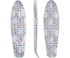 Riedlentės lenta Penny Board WORKER Paterny 22,5*6"