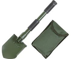 Sudedamas mini kastuvas MFH 3in1, žalias