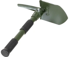 Sudedamas mini kastuvas MFH 3in1, žalias