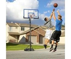Mobilus krepšinio stovas su lanku Lifetime Power Dunk