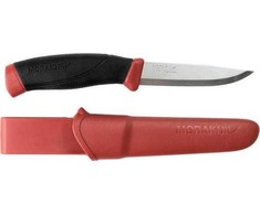 Morakniv Companion peilis raudonas nerūdijantis plienas