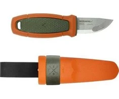 Morakniv Eldris peilis su diržo kilpa alyvuogių ir oranžinės spalvos nerūdijantis plienas