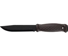 Morakniv Garberg Grand BlackBlade™ peilis, odinis dėklas (C)