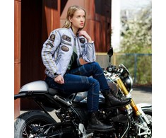 Moteriška moto striukė Jacket W-TEC Virginia tekstilinė