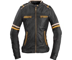Moteriška odinė motociklininko striukė W-TEC Traction Lady