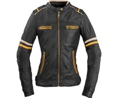Moteriška odinė motociklininko striukė W-TEC Traction Lady